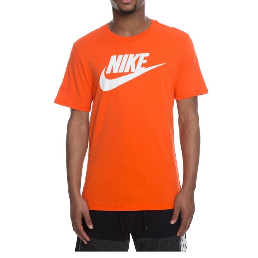 Nike Orange Graphic T-Shirt